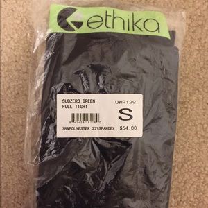 NEVER OPENED Ethika Subzero Green Full Tight S